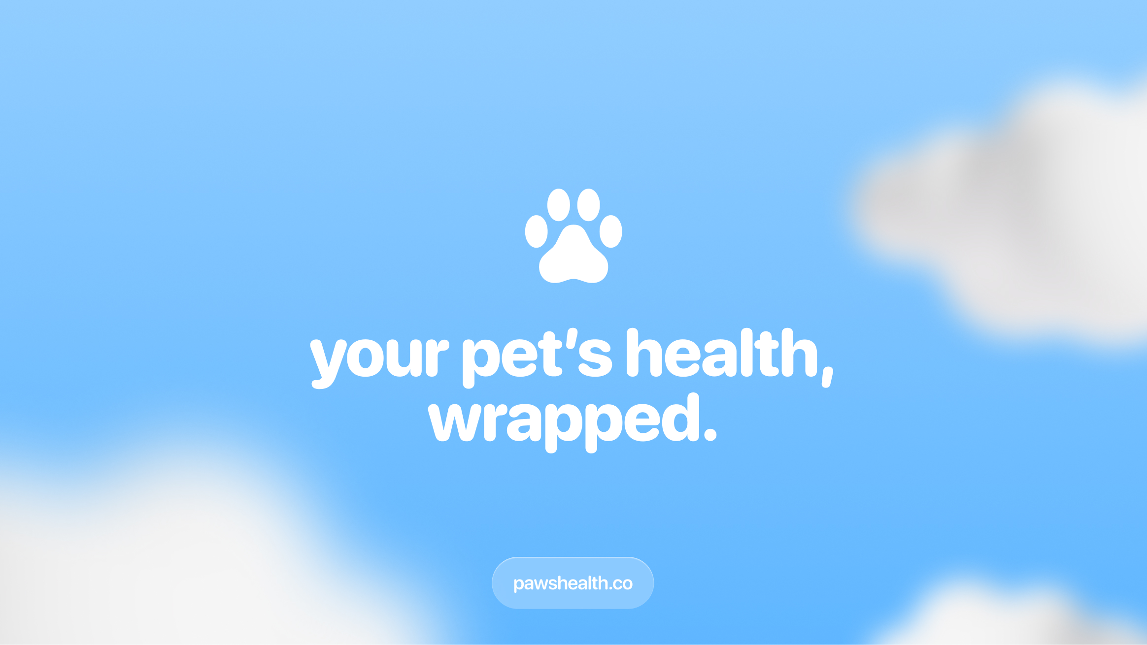paws — your pet's health, wrapped