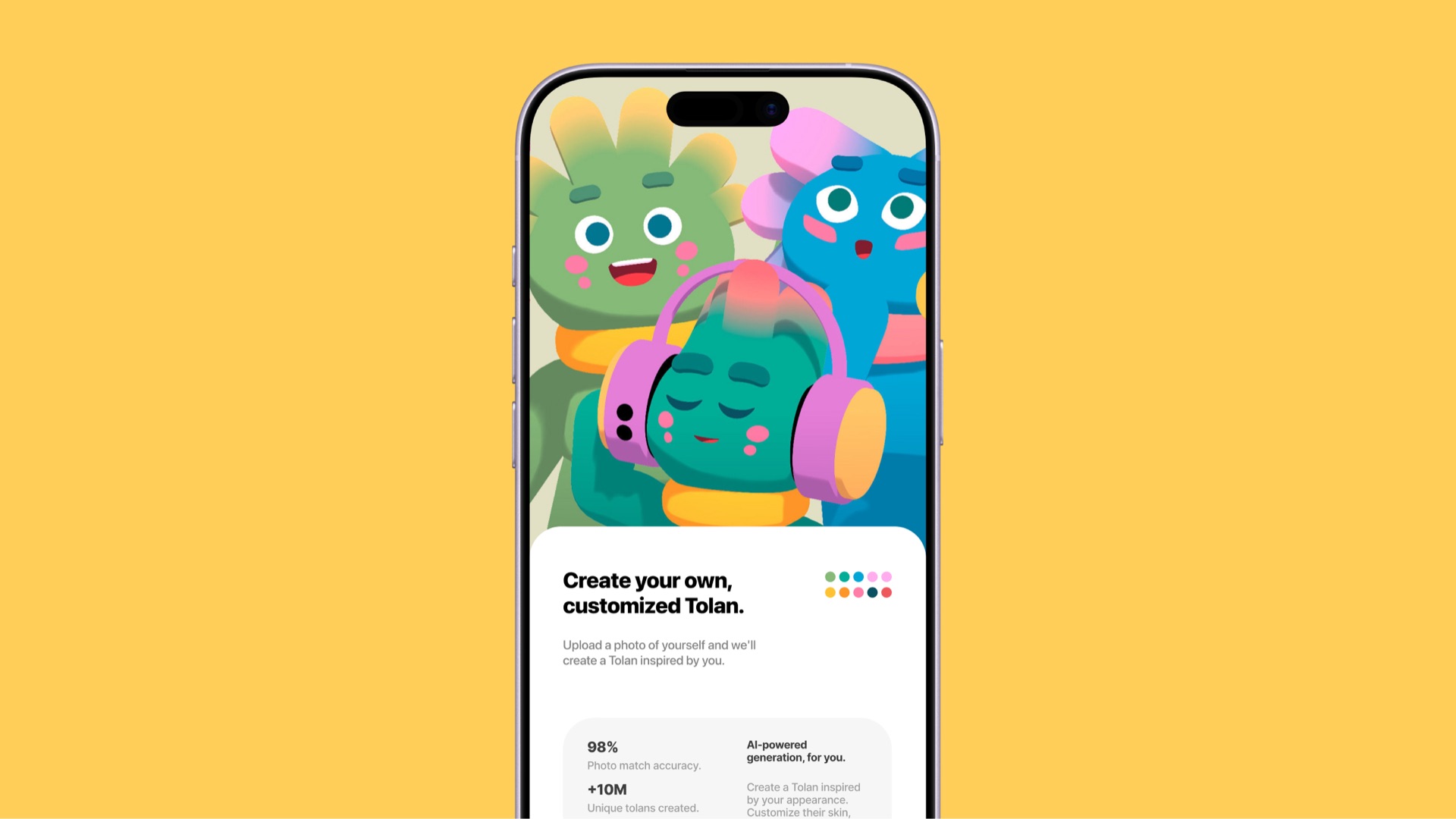 Tolan — create your own customized Tolan