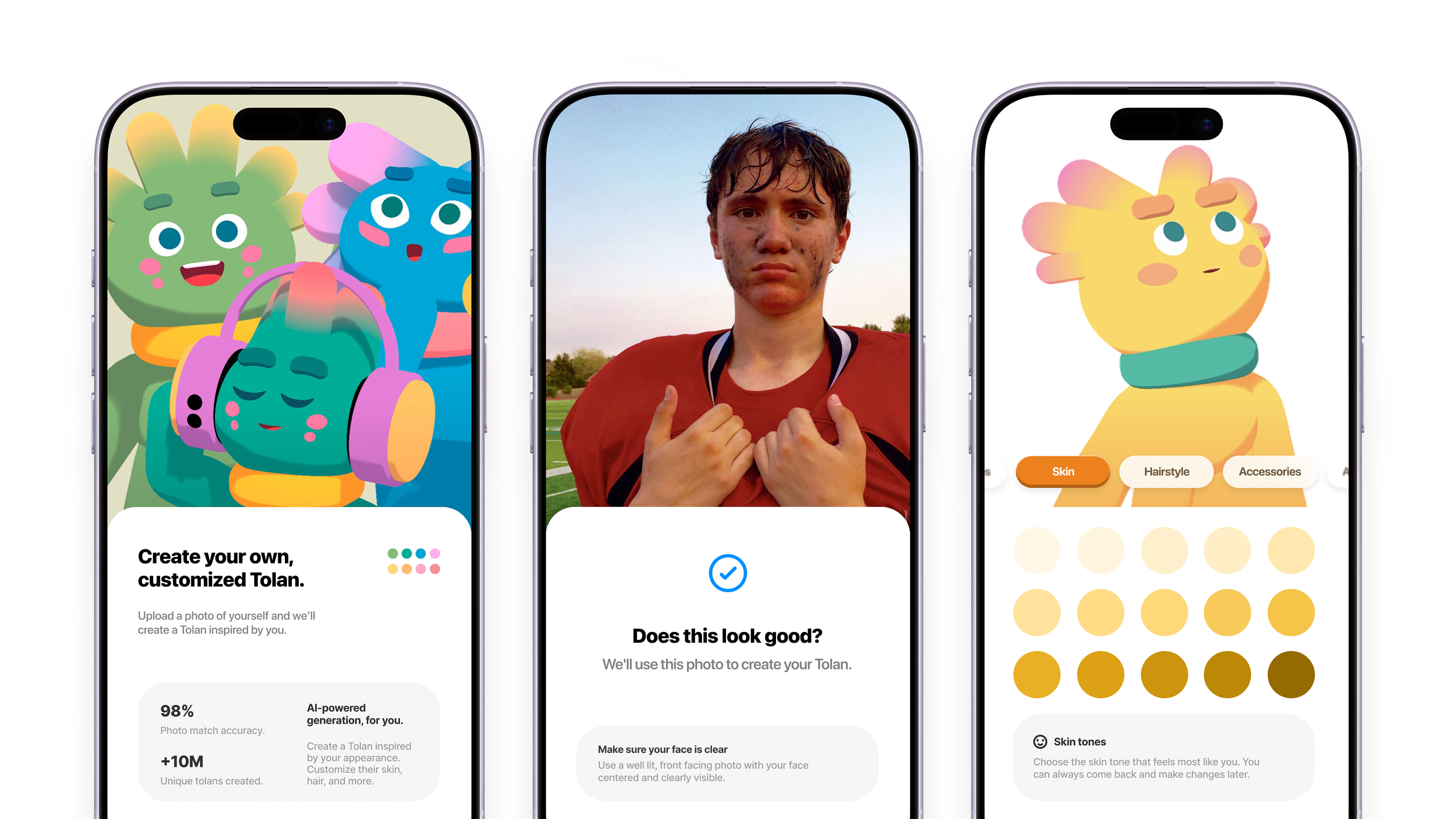 Tolan — create your own customized Tolan
